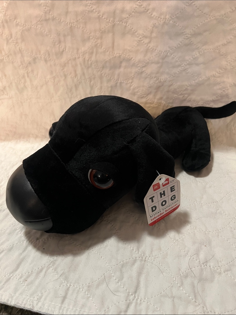 Plush Black Lab Plush Toy